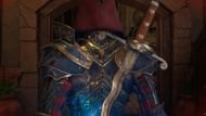 Inquisitor Lodwyn is definitely not friendly (Image via Obsidian Entertainment)